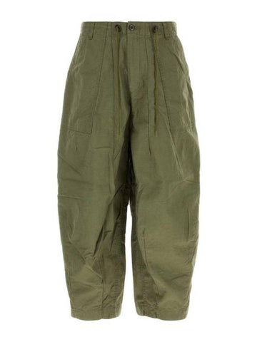 Needles Fatigue HD Wide Pants Olive - NEEDLES - BALAAN 1