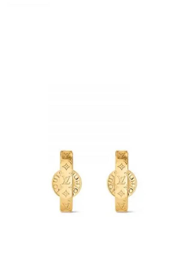 Nanogram Earrings Gold - LOUIS VUITTON - BALAAN 2