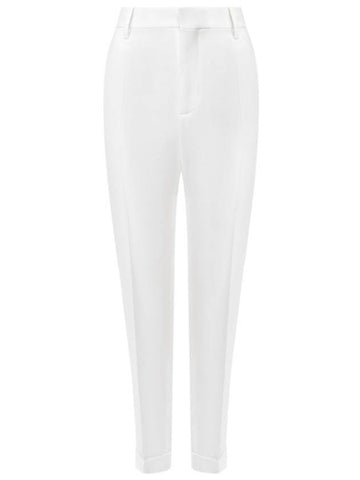 MAN CIGARETTE FIT CUFFED HEM TROUSERS - DSQUARED2 - BALAAN 1