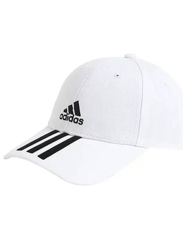 3S Logo Cotton Ball Cap White - ADIDAS - BALAAN 1