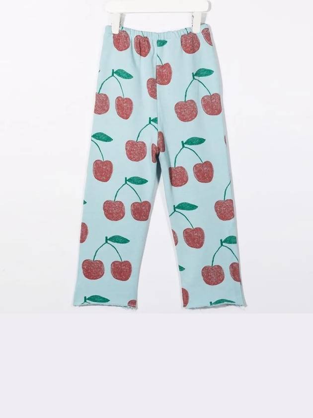 Kids Cherry Pattern Straight Fit Pants F21019 237EJ - THE ANIMALS OBSERVATORY - BALAAN 3