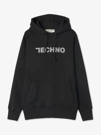 Techno Print Hoodie Black - 1017 ALYX 9SM - BALAAN 2