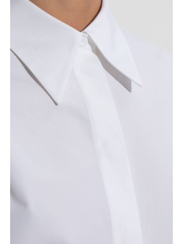 JIL SANDER Cotton Shirt, Women's, White - JIL SANDER - BALAAN 5