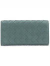 Intrecciato Flap Long Wallet Aloe - BOTTEGA VENETA - BALAAN 2