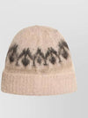 Darana Wool Blend Beanie Nude - ISABEL MARANT - BALAAN 3