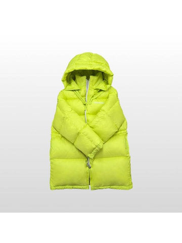 Acne Studios Down Parka Jacket Neon Yellow 55 66 - ACNE STUDIOS - BALAAN 1