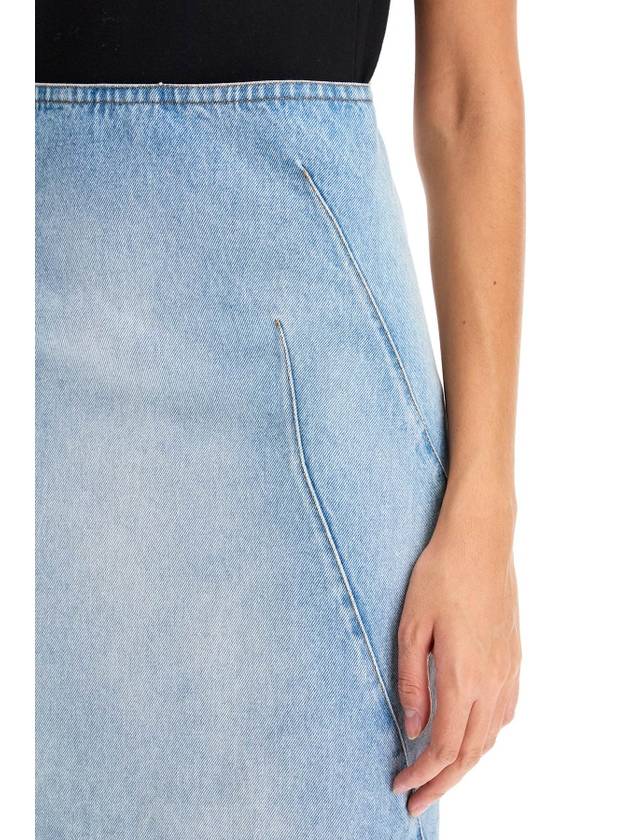 denim sibyl skirt - DRIES VAN NOTEN - BALAAN 4