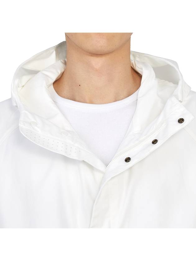 Metropolis Hooded Jacket White - CP COMPANY - BALAAN 9