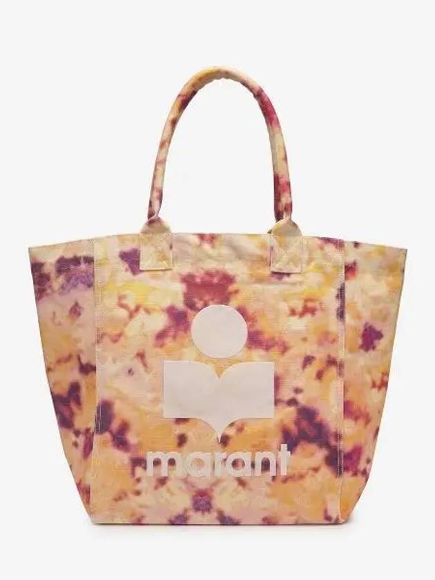 Yenky Logo Print Cotton Tote Bag Yellow - ISABEL MARANT - BALAAN 2