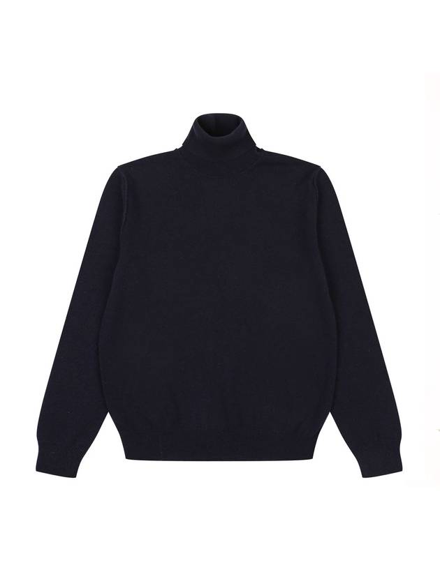 Cashmere Turtleneck Navy - MAISON MARGIELA - BALAAN 1