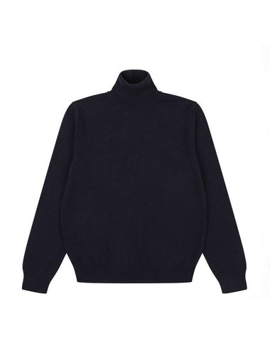 Cashmere Turtleneck Navy - MAISON MARGIELA - BALAAN 1