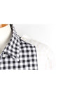 Gingham detail long sleeve shirt XL - BURBERRY - BALAAN 8