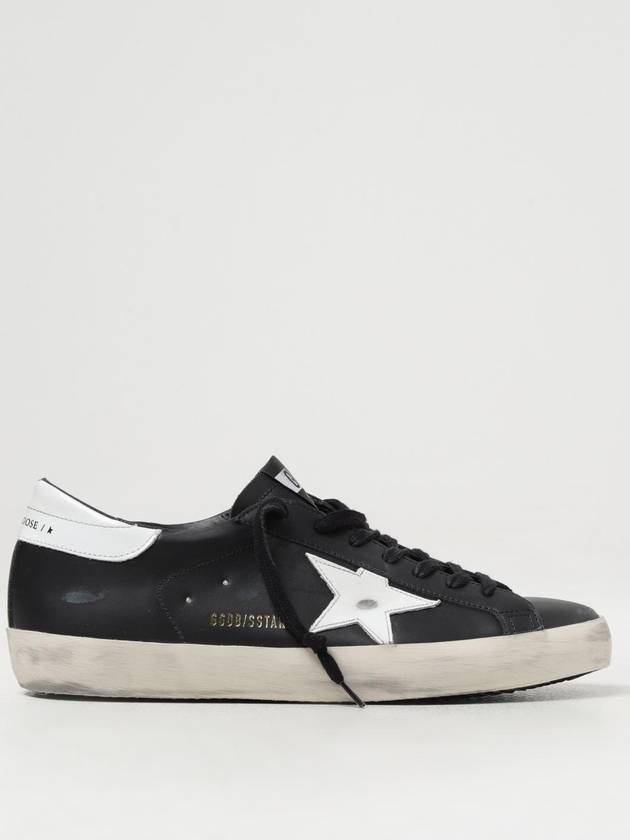 Superstar White Tab Sneakers Black - GOLDEN GOOSE - BALAAN 2