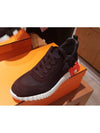 Bouncing Sneakers Mesh Suede Goatskin Noir - HERMES - BALAAN 3