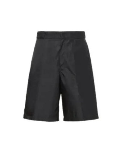 Men's Re-Nylon Bermuda Shorts Black - PRADA - BALAAN 2