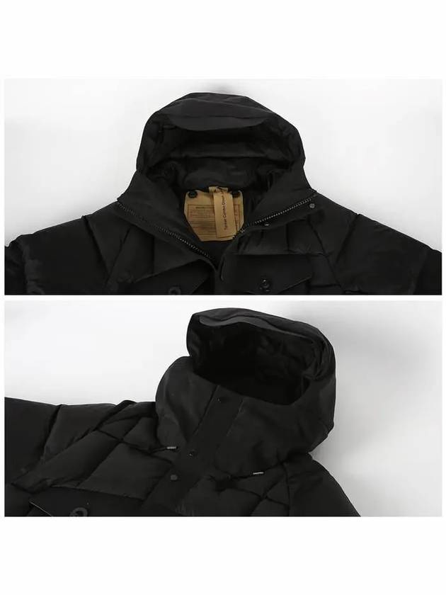 Tanker Combo Down Jacket Padding Black - TEN C - BALAAN 6