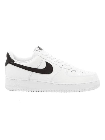 Men's Air Force 1 07 Low Top Sneakers White Black - NIKE - BALAAN 1