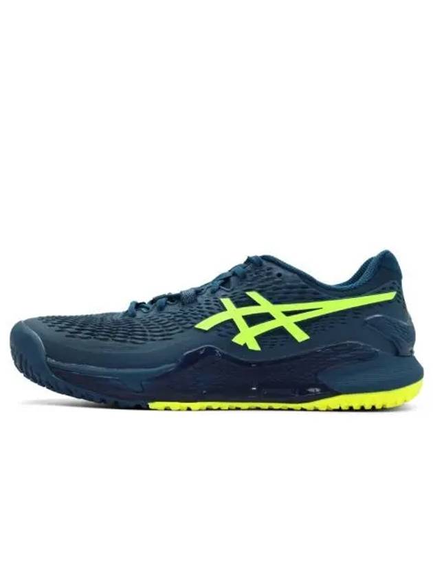 Gel Resolution 9 OC ​​Low Top Sneakers Mako Blue - ASICS - BALAAN 1