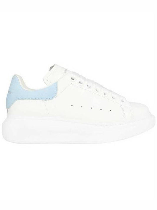Oversized Low Top Sneakers White Powder Blue - ALEXANDER MCQUEEN - BALAAN 2