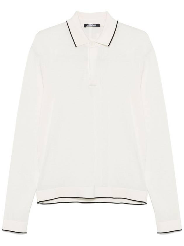 JACQUEMUS LE POLO TRICOT ML - JACQUEMUS - BALAAN 1