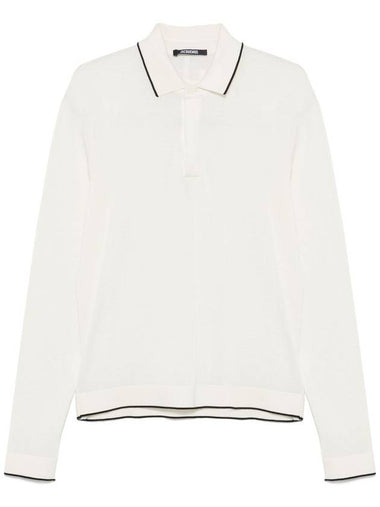 JACQUEMUS LE POLO TRICOT ML - JACQUEMUS - BALAAN 1