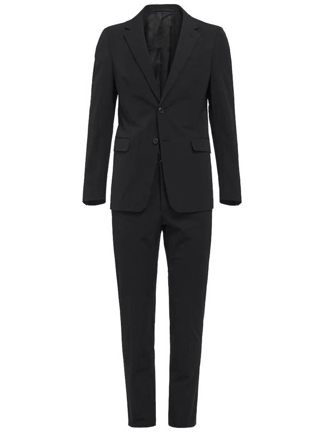 Prada Technical Fabric Single-Breasted Suit - PRADA - BALAAN 1