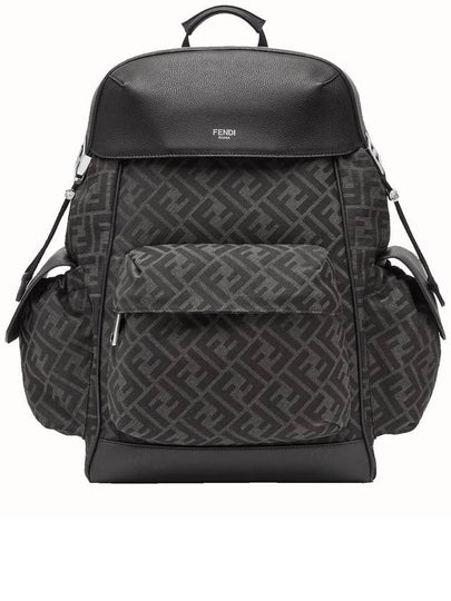 Drive FF Logo Backpack Black - FENDI - BALAAN 2