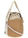 Small Woody Logo Bucket Bag Beige - CHLOE - BALAAN 3