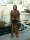 Suede Fringe Track Pants Brown MTR3085 - IFELSE - BALAAN 6