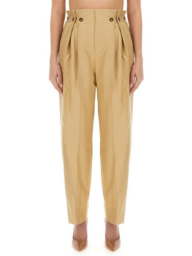 Victoria Beckham Pants Gathered Waist - VICTORIA BECKHAM - BALAAN 1