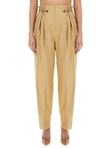 Victoria Beckham Pants Gathered Waist - VICTORIA BECKHAM - BALAAN 1