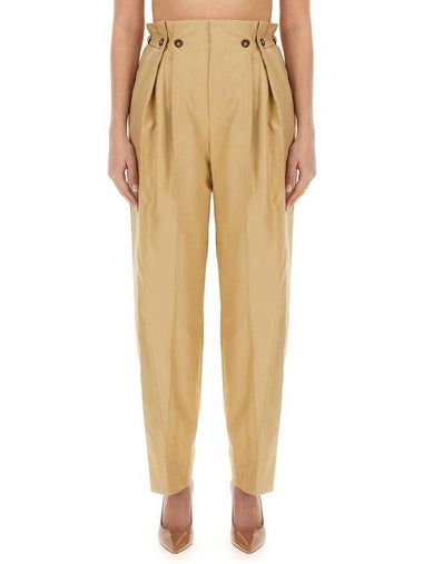 Victoria Beckham Pants Gathered Waist - VICTORIA BECKHAM - BALAAN 1