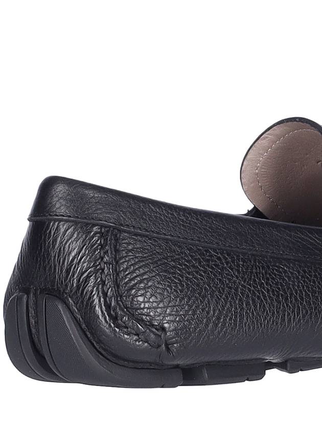 Gancini Ornament Driving Shoes Black - SALVATORE FERRAGAMO - BALAAN 5