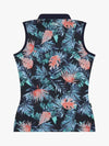 Drew Tropical Pattern Collar Sleeveless DF42ST10NAVY - DRUH GOLF - BALAAN 2