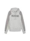 Pleasures Logo Print Drawstring Hoodie Grey - PUMA - BALAAN 2