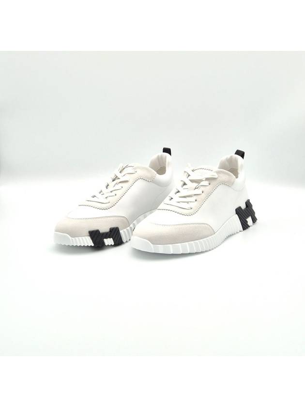 Bouncing Low Top Sneakers White - HERMES - BALAAN 6