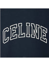 College Logo Sweatshirt Navy - CELINE - BALAAN 4