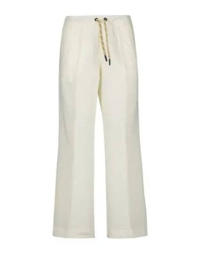 Grenoble Logo Track Pants Off White - MONCLER - BALAAN 2