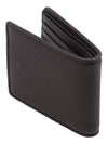 Men's Signature V Logo Half Wallet Brown - VALENTINO - BALAAN 4