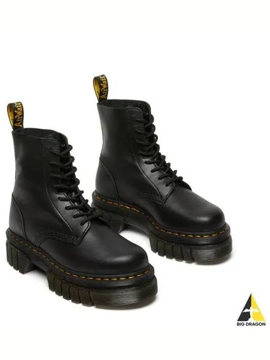 Audrick Nappa Leather Platform Ankle Wolker Boots Black - DR. MARTENS - BALAAN 2