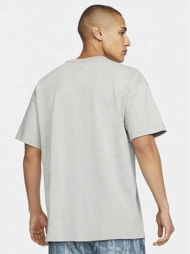 Men's Pocket Short Sleeve T-Shirt Grey - NIKE - BALAAN 5