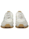 Men's Trail Leather Low Top Sneakers White - SPALWART - BALAAN 4