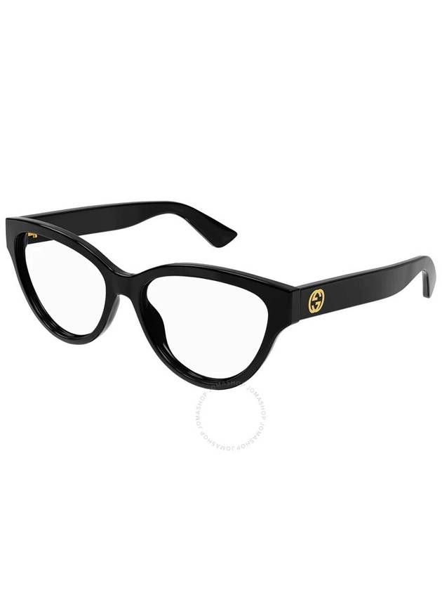 Gucci Demo Cat Eye Ladies Eyeglasses GG1581O 001 55 - GUCCI - BALAAN 1