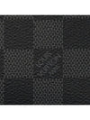 Damier Graphite Coin Card Wallet Black - LOUIS VUITTON - BALAAN 6