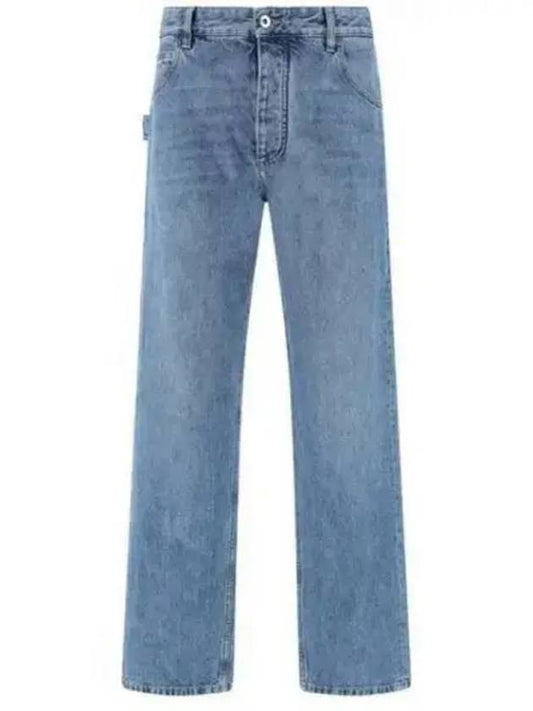 Straight Leg Jeans Blue - BOTTEGA VENETA - BALAAN 2