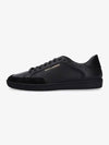 Court Classic Perforated Leather Low Top Sneakers Black - SAINT LAURENT - BALAAN 2