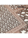 logo print scarf brown - MAX MARA - BALAAN 4