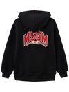 Kids Women Logo Hoodie Black F4MSJBHS226 110 - MSGM - BALAAN 3