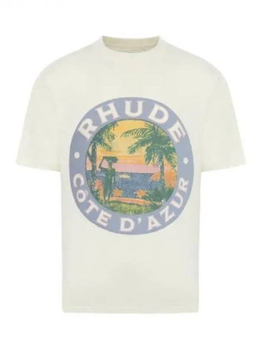 LAGO logo printing t shirt 270366 - RHUDE - BALAAN 1