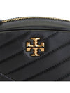 Chevron Kira Small Camera Cross Bag Black - TORY BURCH - BALAAN 9